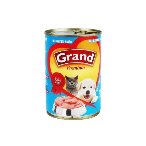 GRAND Dog konz. Premium Puppy delikates směs 405g