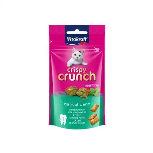 Vitakraft Cat poch. Crispy Crunch dental 60g