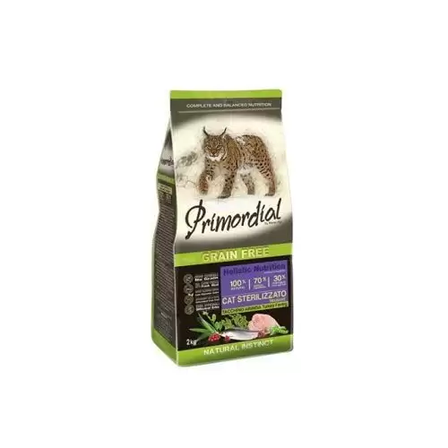 Primordial Cat GF Sterilizzato Turkey&Herring 2kg