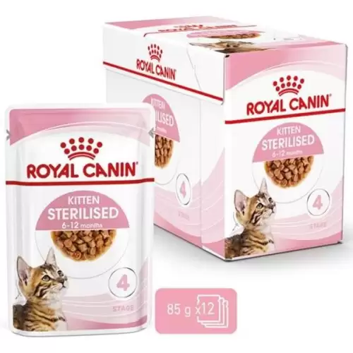  Royal Canin - Feline kaps. Kitten Sterilised 12x85 g