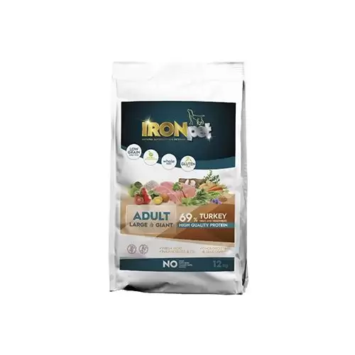 IRONpet Dog Adult Large&Giant Turkey 12kg