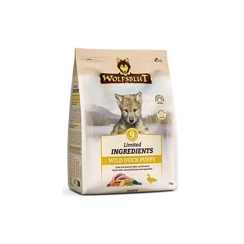 Wolfsblut Dog Puppy Limited Ingred. Wild Duck 1kg