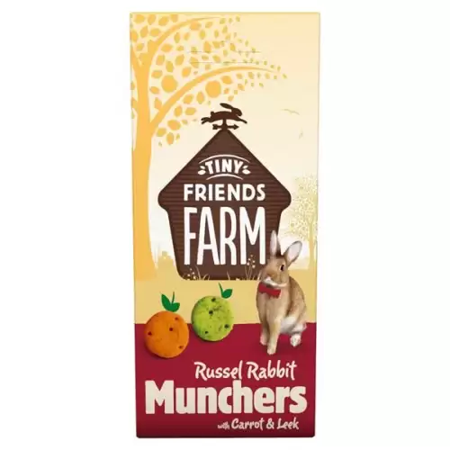 Supreme Tiny FARM Snack Rabbit Munchers - králík 120 g