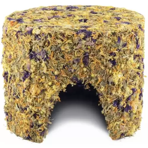  HamStake Domek bylinkový s květy-velký 22x18cm, díra 7,5cm