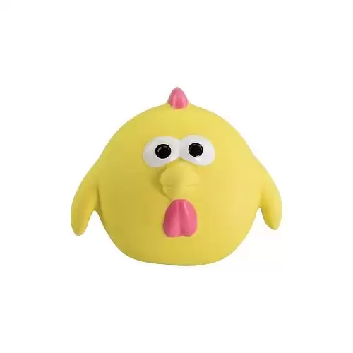 Míč kuře se zvukem 5 cm, latex, HipHop Dog