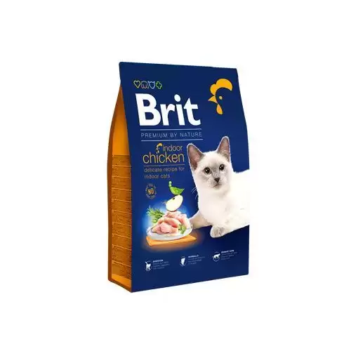 Brit Premium Cat by Nature Indoor Chicken 300g