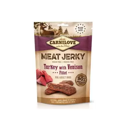Carnilove Dog Jerky Venison&Turkey Fillet 100g