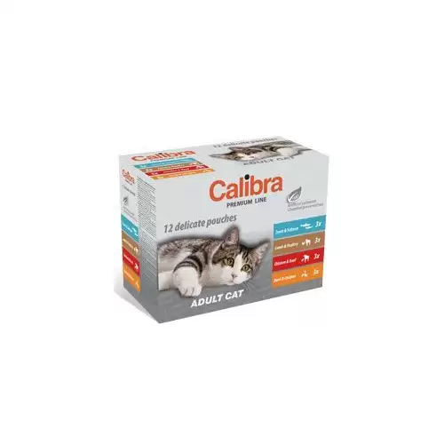 Calibra Cat  kapsa Premium Adult  multipack 12x100g