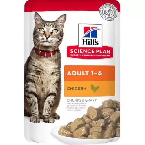  Hill's Science Plan Feline Adult Chicken kapsička 12 x 85 g
