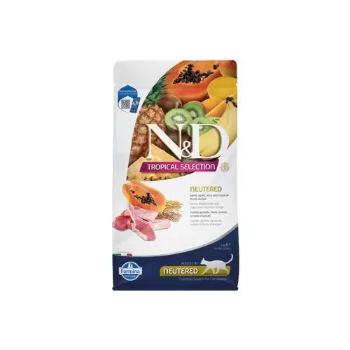 N&D TROPICAL SELECTION CAT Lamb Neutered 1,5kg