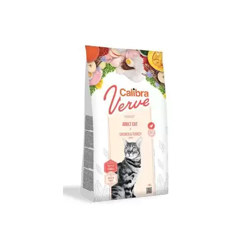Calibra Cat Verve GF Adult Chicken&Turkey  750g