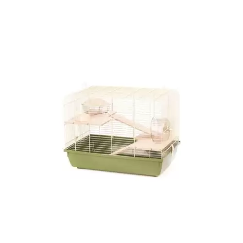 Klec hlodavec REX 2 zelená 58x38x43cm