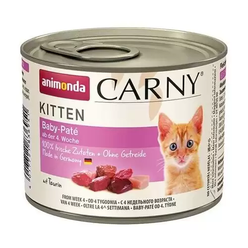 ANIMONDA konzerva CARNY BABY PATÉ hovězí, kuřecí 200g