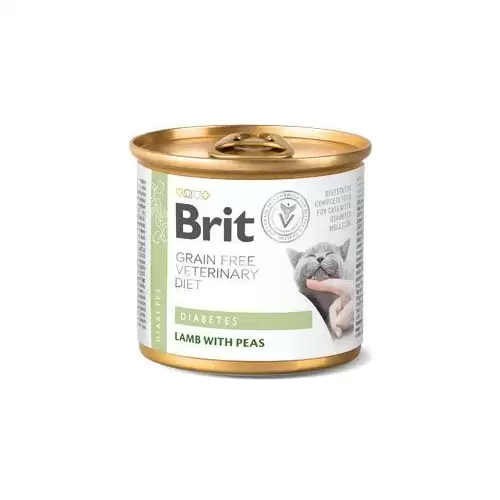 Brit VD Cat GF konz Diabetes 200g