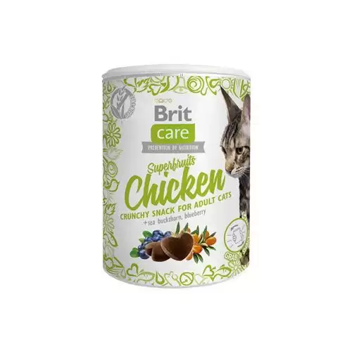 Brit Care Cat Snack Superfruits Chicken 100g
