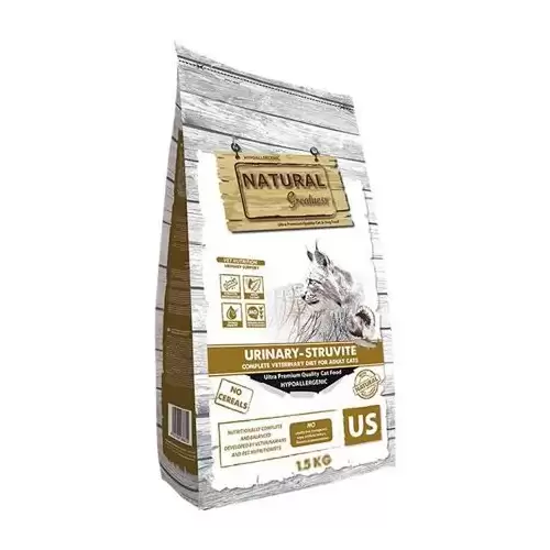 Natural Greatness URINARY-STRUVITE veterinární dieta pro kočky 1,5 kg