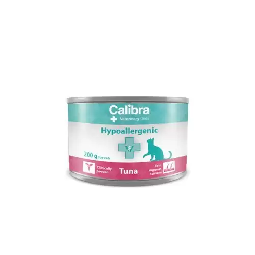 Calibra VD Cat  konz. Hypoallergenic Tuna 200g