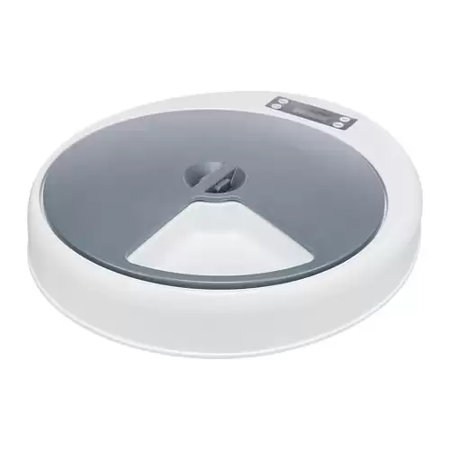 Automatické krmítko TX5, 5x240ml/ 33x5x36cm, bílá/šedá