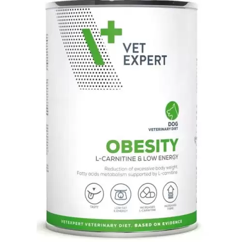  VetExpert VD 4T Obesity Dog konzerva 400g