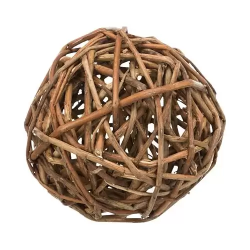 Proutěný míček ø 13 cm, např. králík