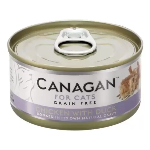  Canagan Cat konz. - Kuře a kachna 75 g