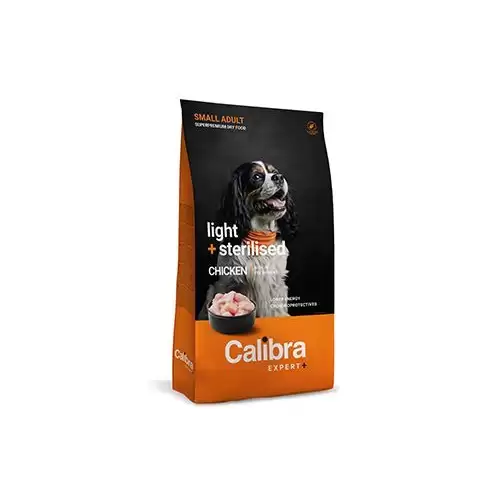 Calibra Dog EXPERT+ Adult Small Light&Steril Chick400g