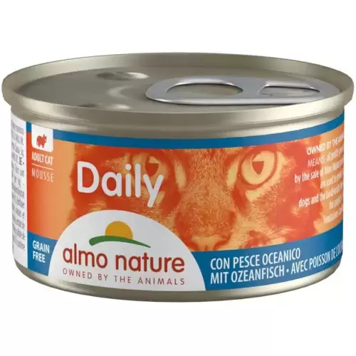  Almo Nature Daily Menu cat konz. mořské ryby 85g