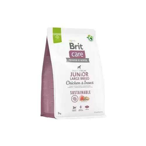 Brit Care Dog Sustainable Junior Large Breed 3kg