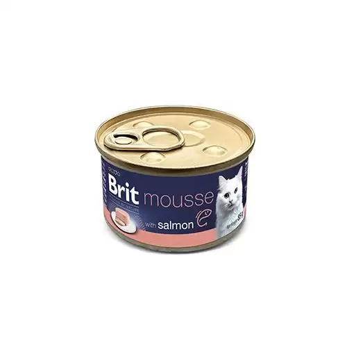 Brit Premium Cat by Nature Mousse Salmon 85g