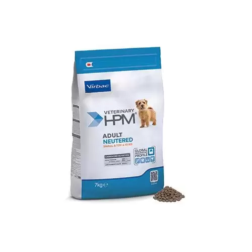 VET HPM Adult Neutered Dog Small&Toy 7kg NEW