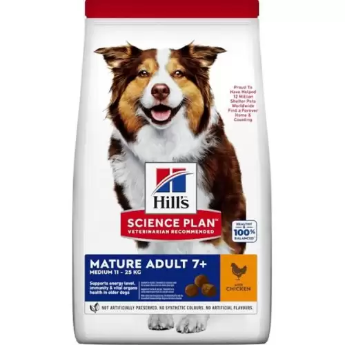  Hill's Science Plan Canine Mature 7+ Medium Chicken 2,5 kg