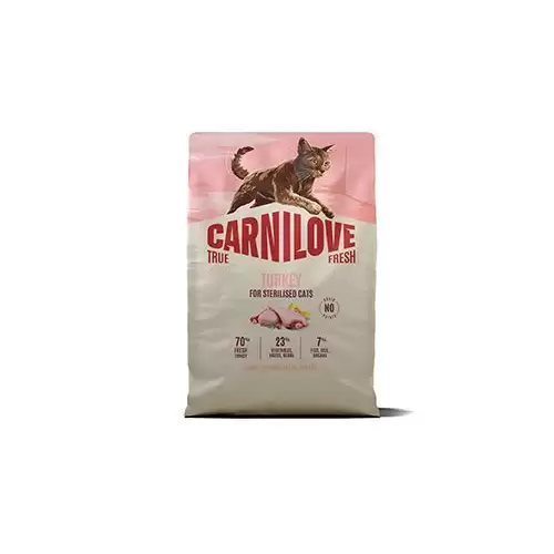 Carnilove Cat True Fresh Dry Turkey Steril.Ad.AB 2kg