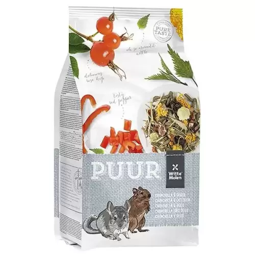  PUUR chinchilla & degu - činčila, osmák 2 kg