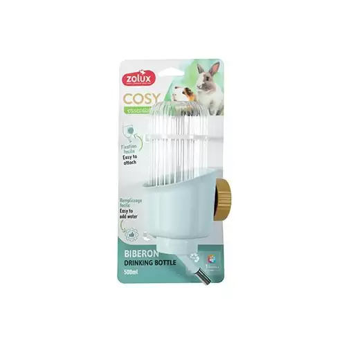 Napáječka hlodavec COSY květina 500ml modrá Zolux