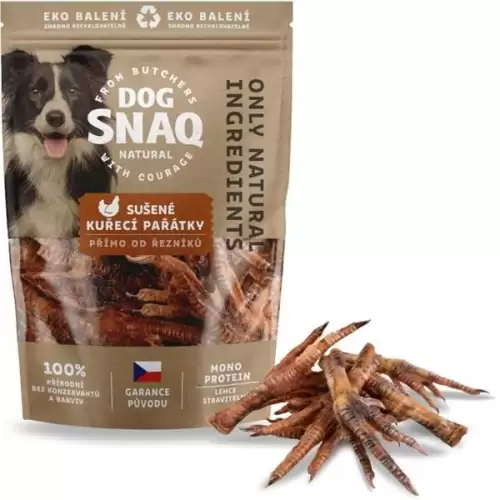 DOG SNAQ - Kuřecí pařátky sušené 100g 