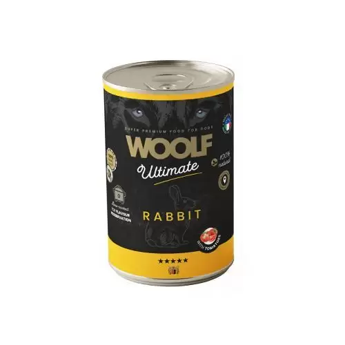 WOOLF Ultimate DogFood konz. Rabbit 400g