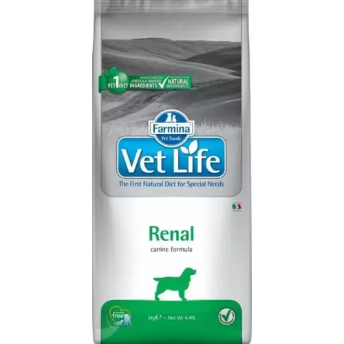  Vet Life Natural Canine Renal 2 kg
