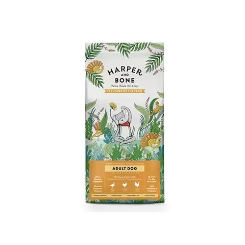 H&B Dog Adult Medium/Large Flavours Farm 12kg