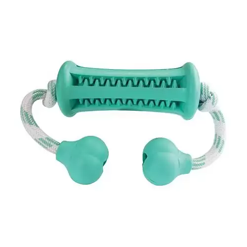 Dentální péče mátový Curler s lanem HipHop 9 cm/ 34 cm