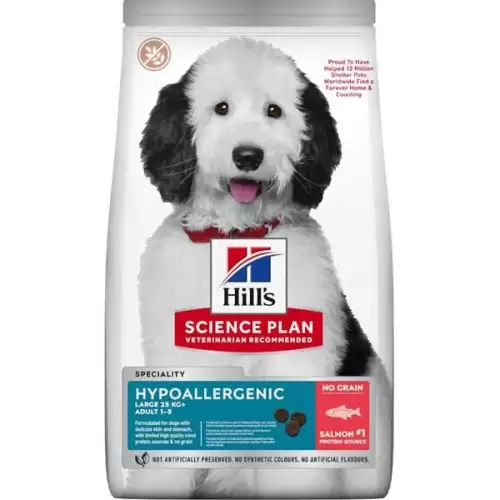  Hill's Science Plan Canine Adult Hypoallergenic Large Breed Salmon 12 kg