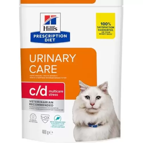  Hill's Prescription Diet Feline c/d Urinary Stress mořská ryba 1,5 kg