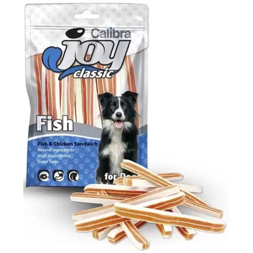  Calibra Dog Joy Classic Fish&Chicken Sandwich 80g