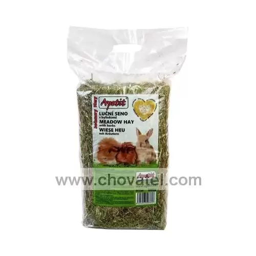 Apetit - JOHNNY HAY HERBS 800g luční seno s bylinkami