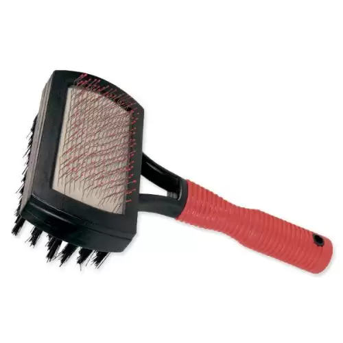 Kartáč Trixie plastová rukojeť 17x10cm