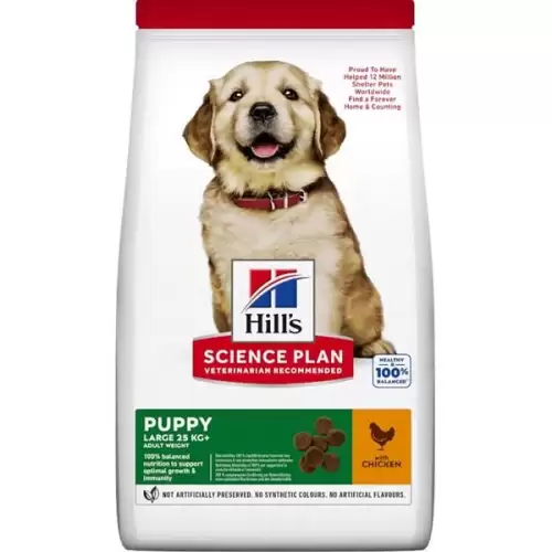  Hill's Science Plan Canine Puppy Large Breed Chicken Value Pack 16 kg