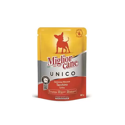 Morando Miglior Cane Unico MINI kapsa pro psy krůtí80g