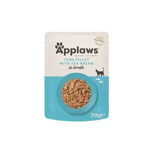 Applaws Cat kapsa Adult Broth tuňák s pražmou 70g