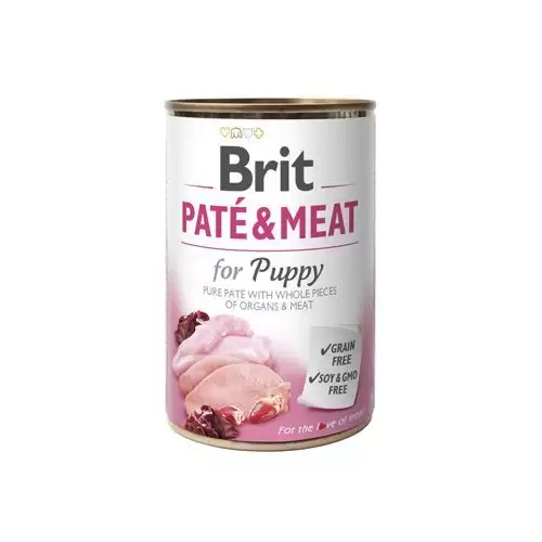 Brit Dog konz Paté & Meat Puppy 400g