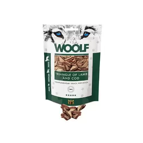 WOOLF Classic poch. Triangle of Lamb and Cod 100g
