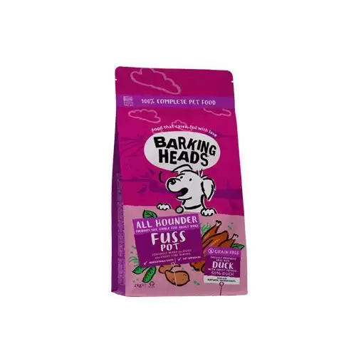 BARKING HEADS All Hounder Fuss Pot Duck 2kg